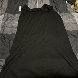 Old Navy Classic Black Maxi Skirt